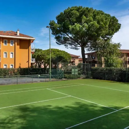 200m Dal Mare Parking Wifi Aria Condizionata Tennis Bbq דירה *